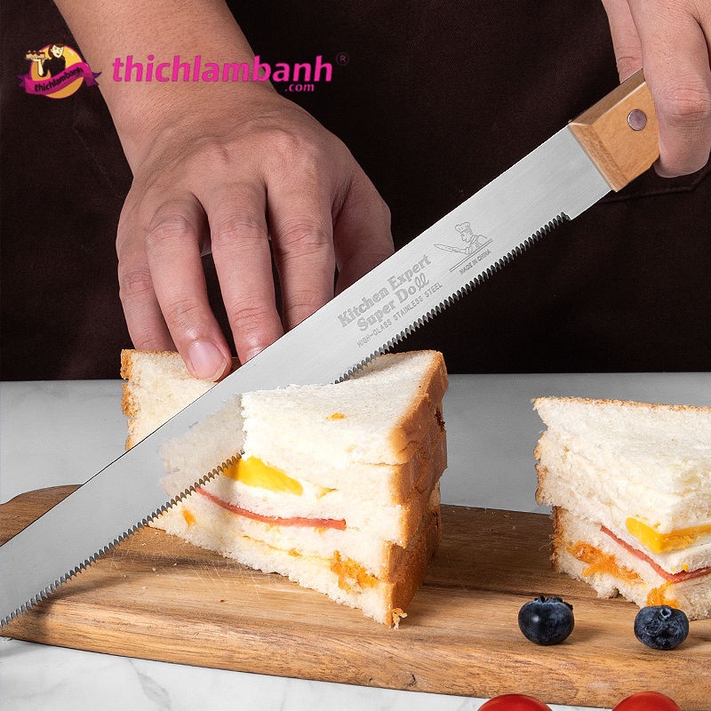Dao cưa a cắt bánh - lưỡi 20cm 8 inch