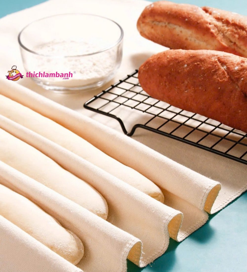 Khăn ủ bột làm bánh mì 45x75cm