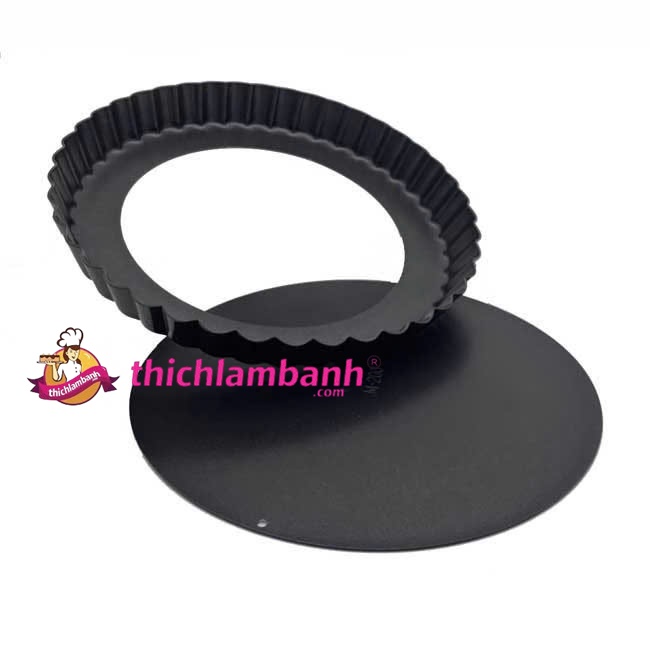 Khuôn tart chống dính 19×17.5×2.5cm