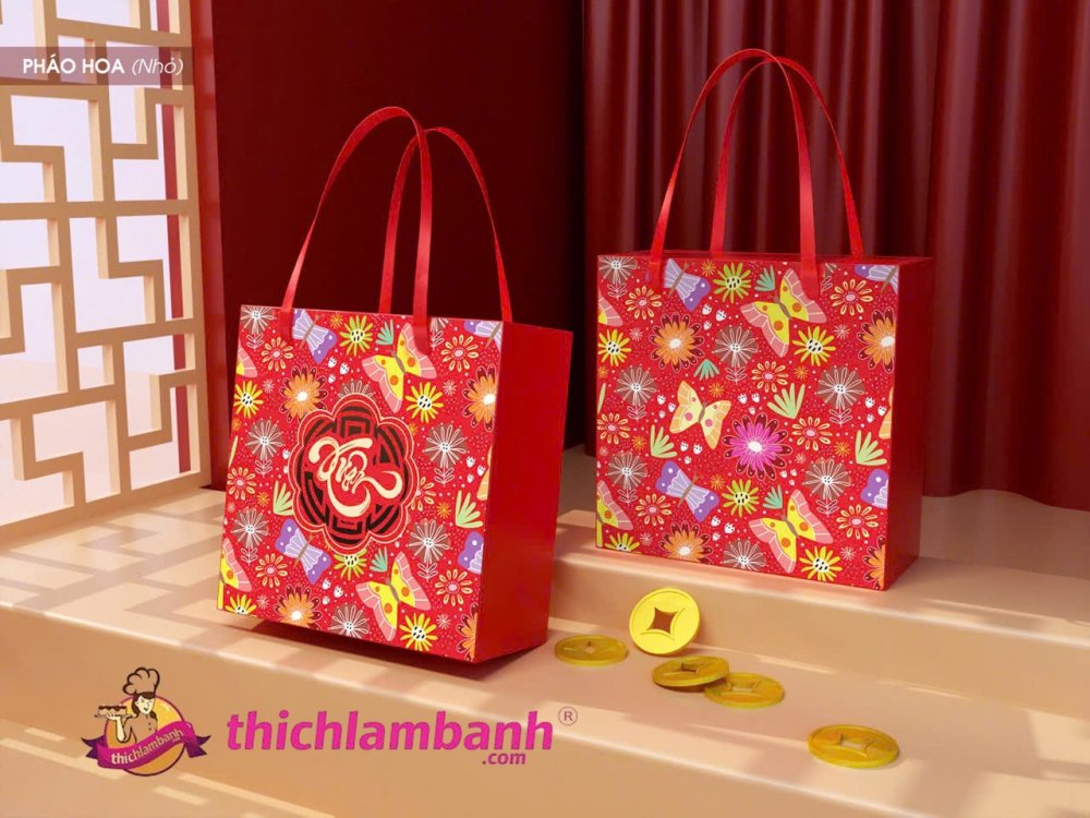 Hộp giấy Pháo hoa nhỏ